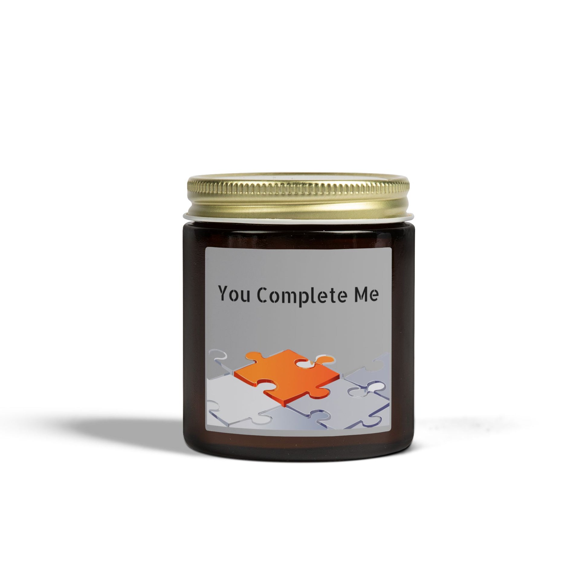 Glass Jar Candle | "You Complete Me" | 4oz or 9oz