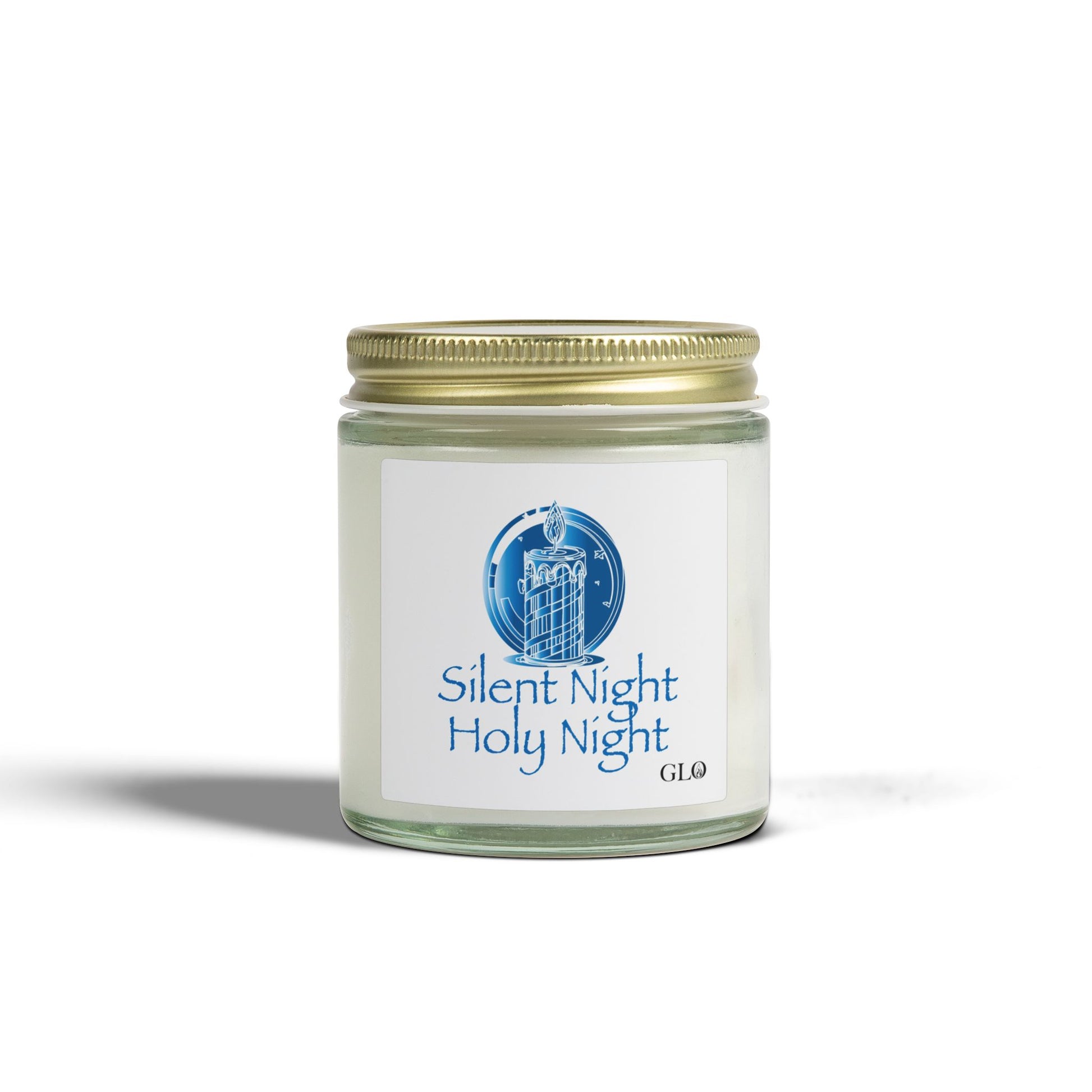 Glass Jar Candle | "Silent Night Holy Night" | 4oz & 9oz