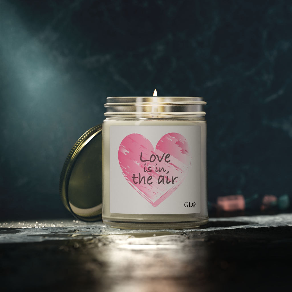 Glass Jar Candle | "Love Is in the Air" | 4oz & 9oz