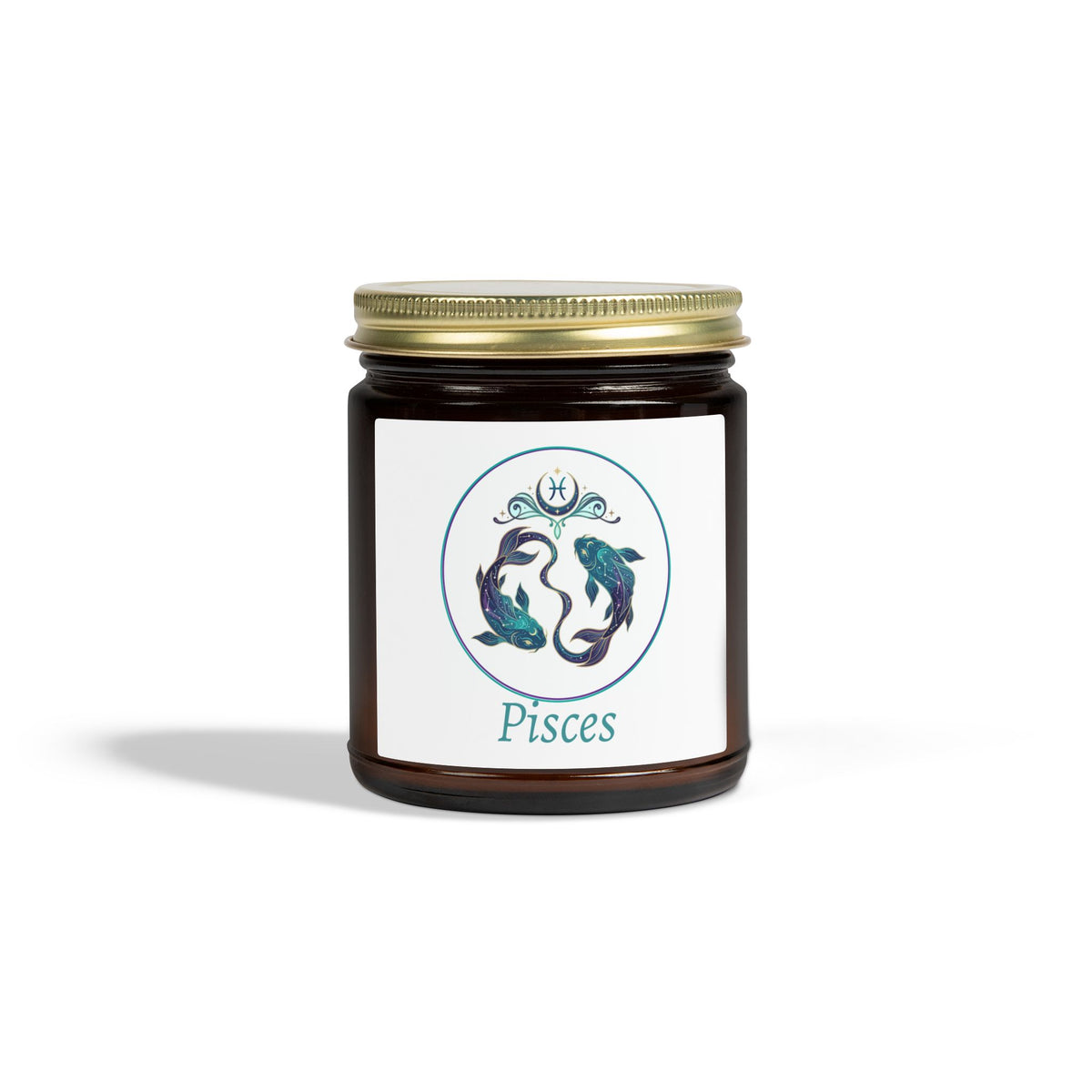 Glass Jar Candle | Pisces Zodiac | 4oz & 9oz