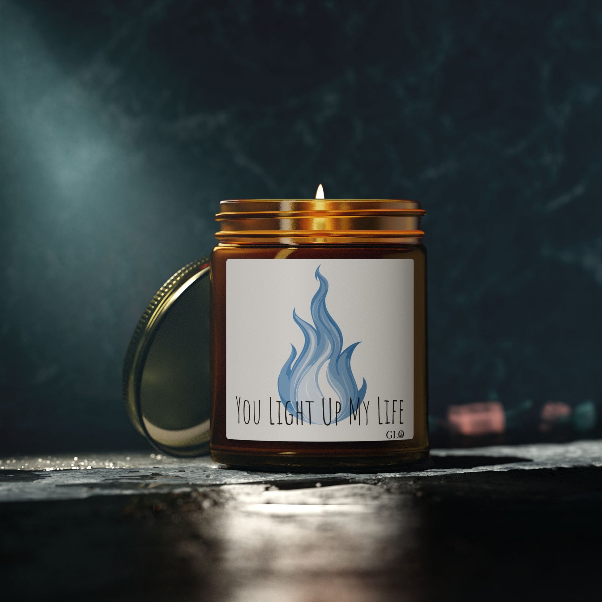 Glass Jar Candle | "You Light Up My Life" | 4oz & 9oz