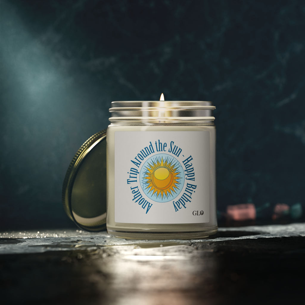 Glass Jar Candle | "Another Trip Around the Sun" | 4oz & 9oz