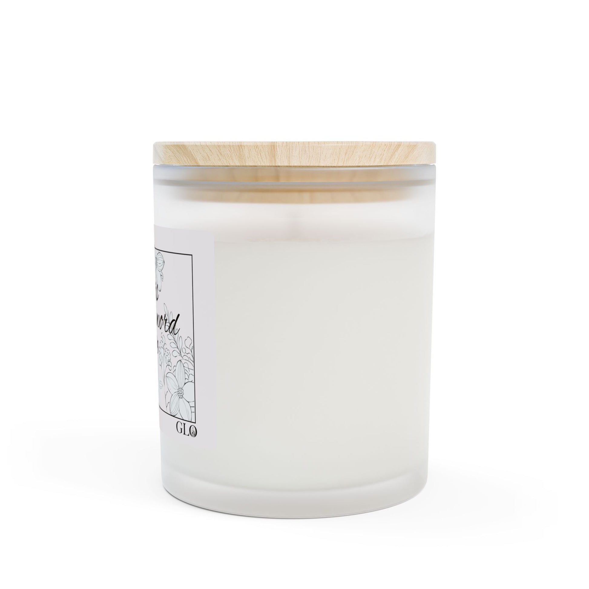 Frosted Glass Candle | "Mother is another word for love" | 11oz