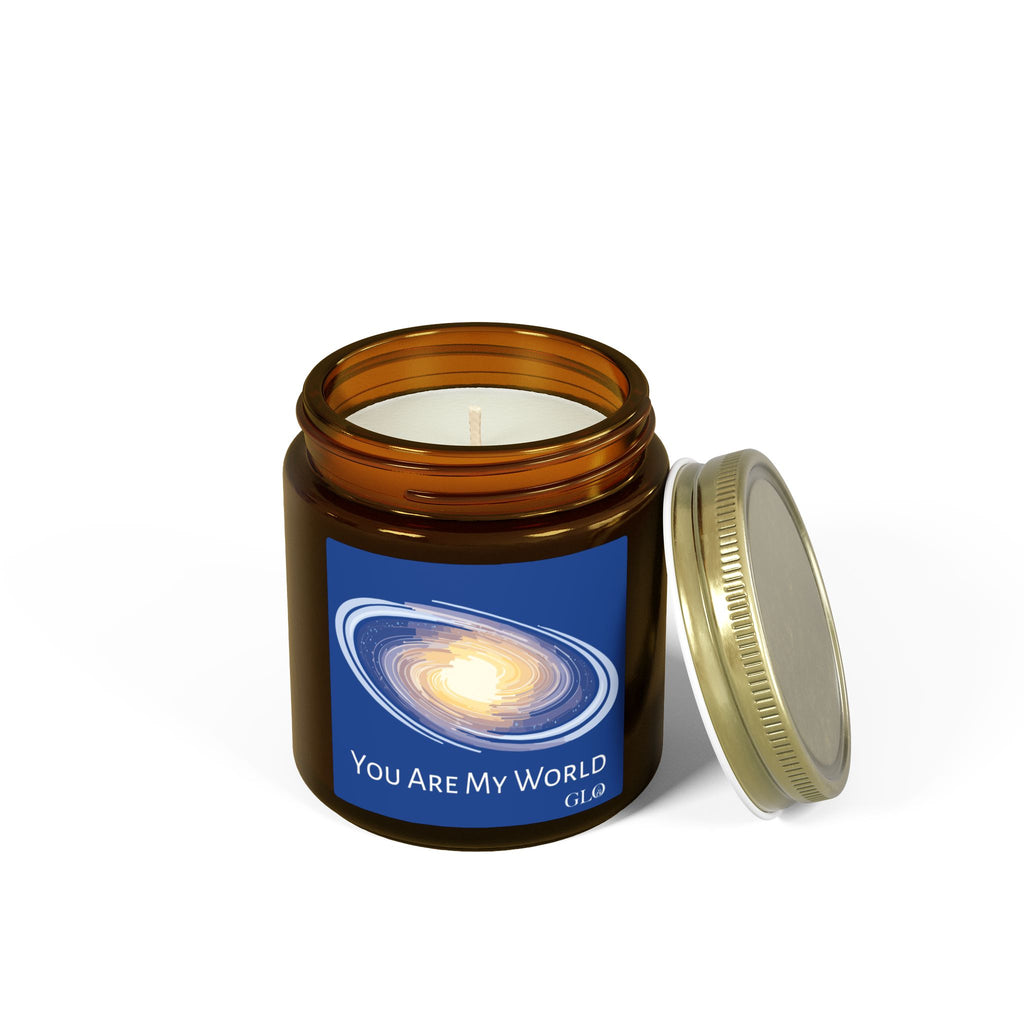Glass Jar Candle | "You Are My World" | 4oz & 9oz