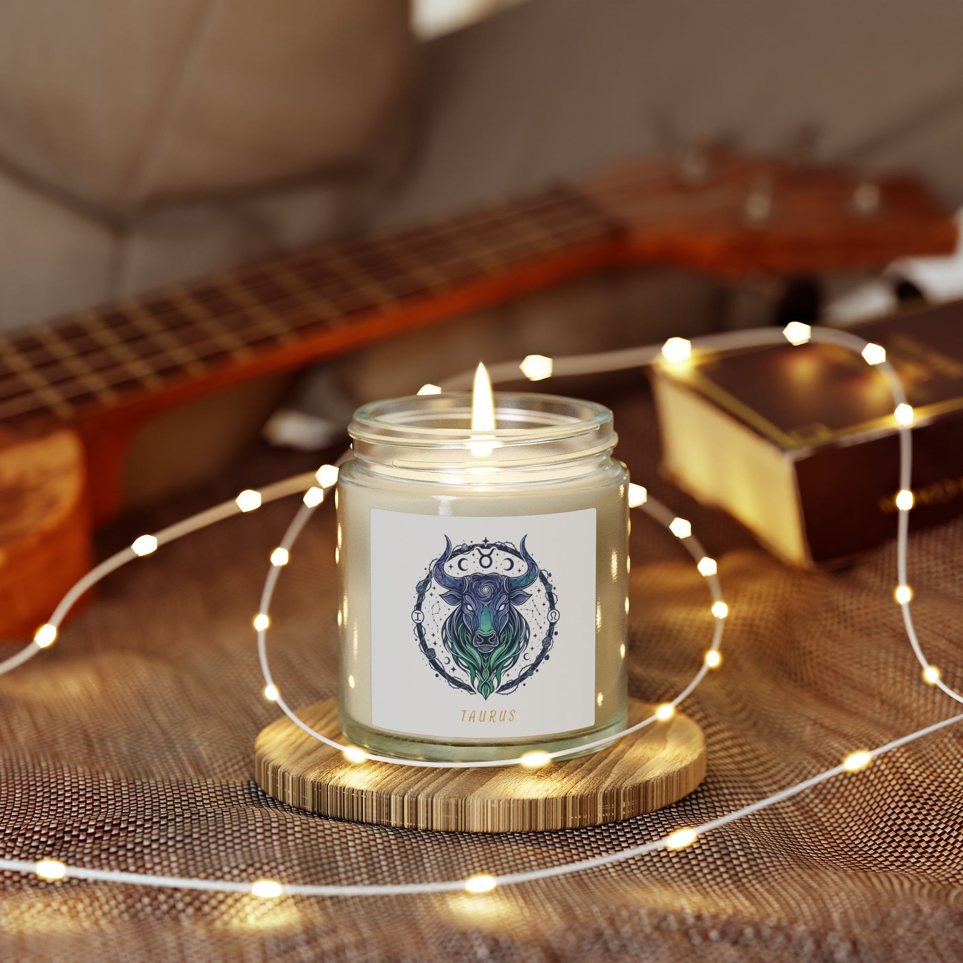 Glass Jar Candle | Taurus Zodiac | 4oz & 9oz