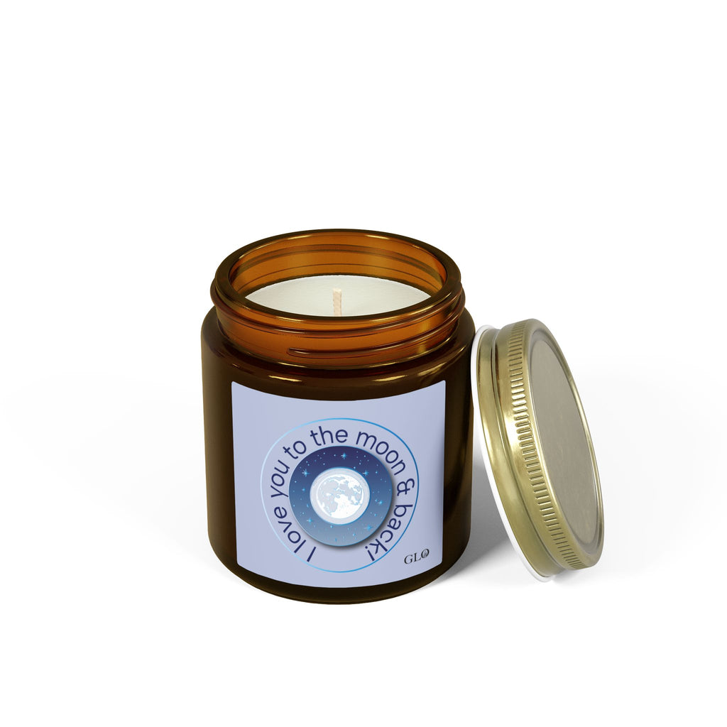 Glass Jar Candle | “I Love You to the Moon & Back” | 4oz & 9oz