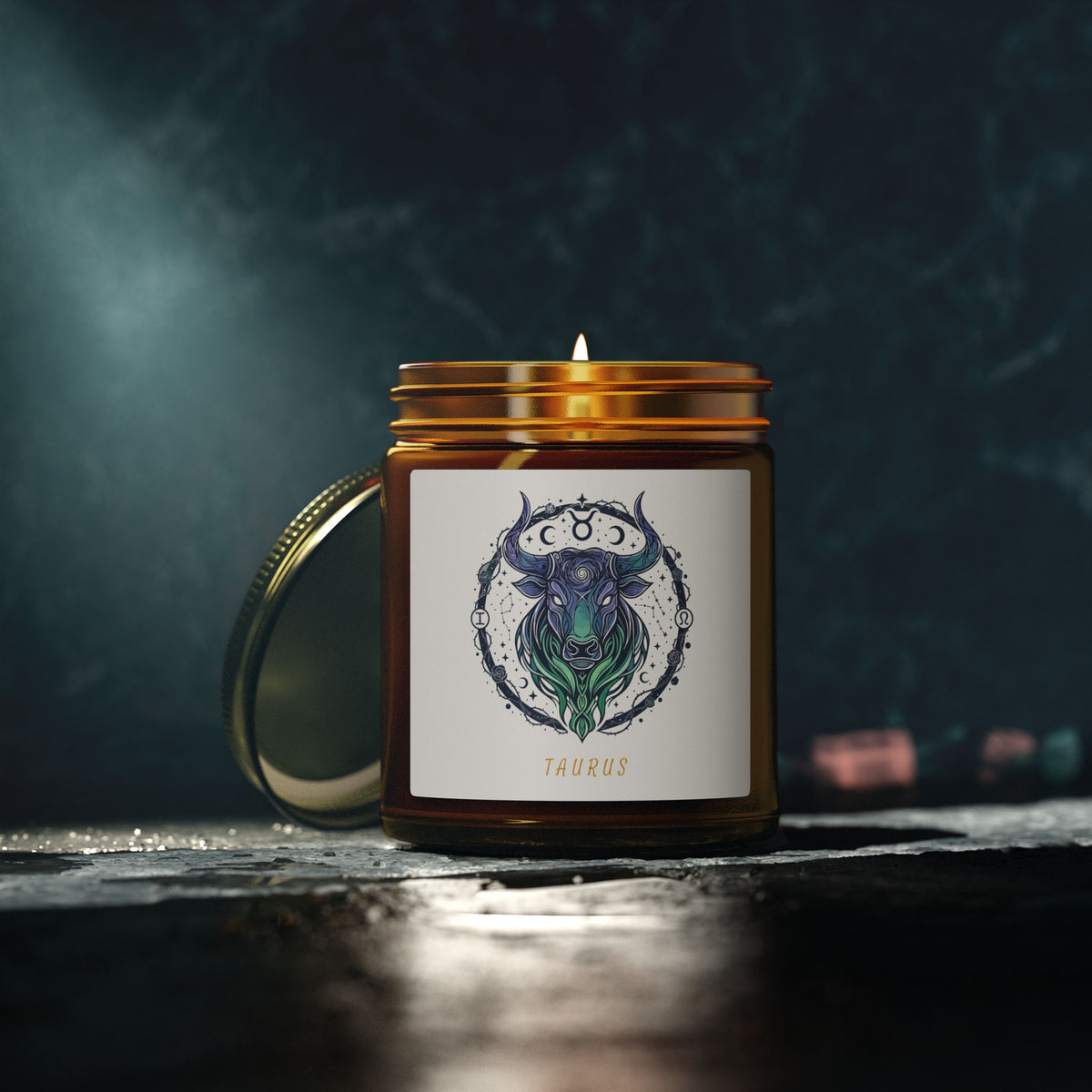Glass Jar Candle | Taurus Zodiac | 4oz & 9oz