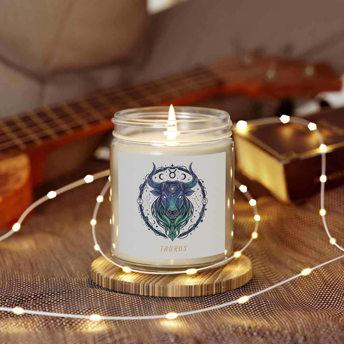 Glass Jar Candle | Taurus Zodiac | 4oz & 9oz