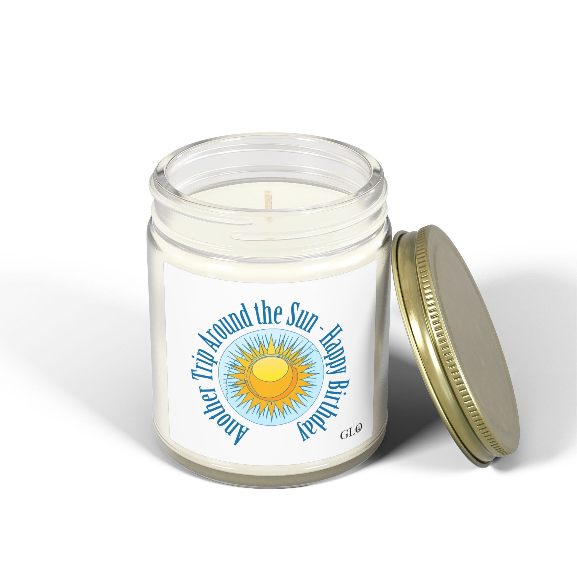 Glass Jar Candle | "Another Trip Around the Sun" | 4oz & 9oz