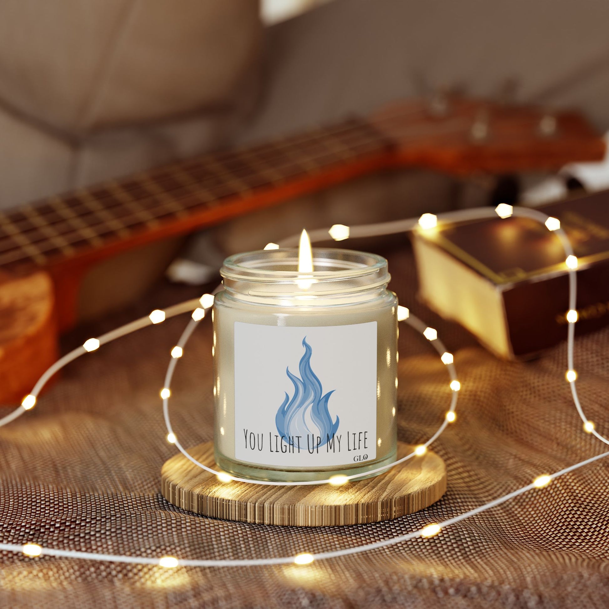 Glass Jar Candle | "You Light Up My Life" | 4oz & 9oz