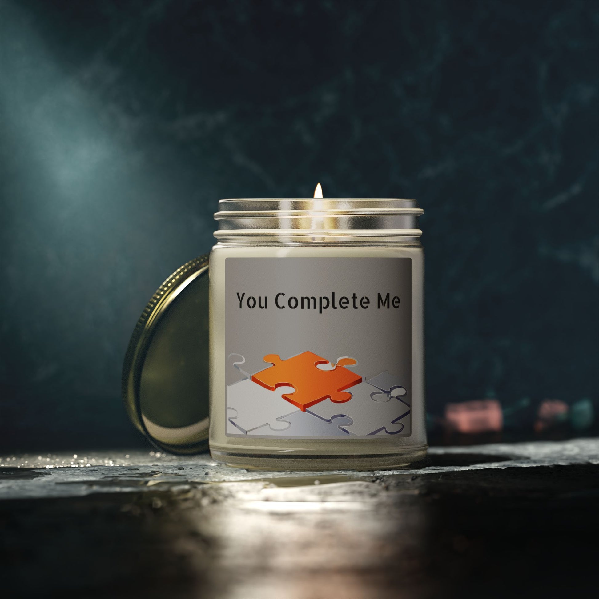 Glass Jar Candle | "You Complete Me" | 4oz or 9oz