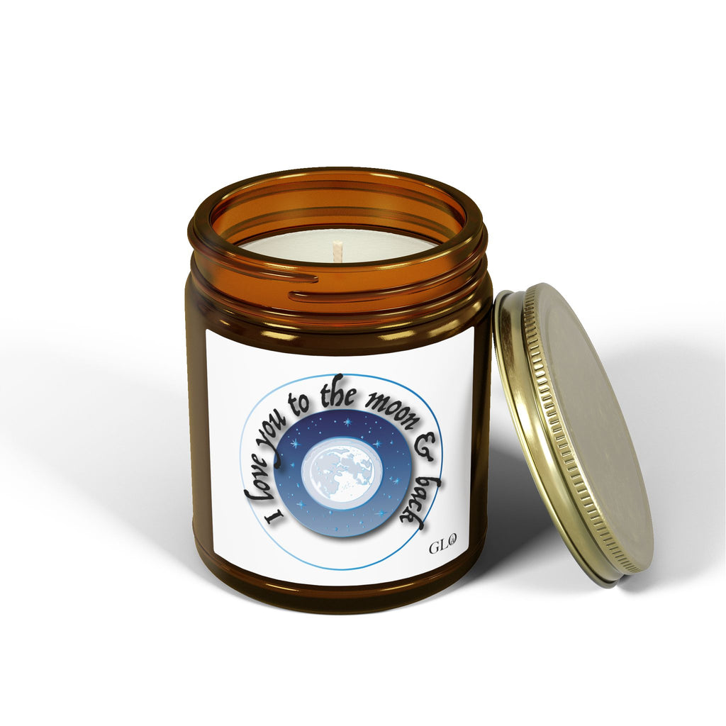 Glass Jar Candle | “I Love You to the Moon & Back” | 4oz & 9oz