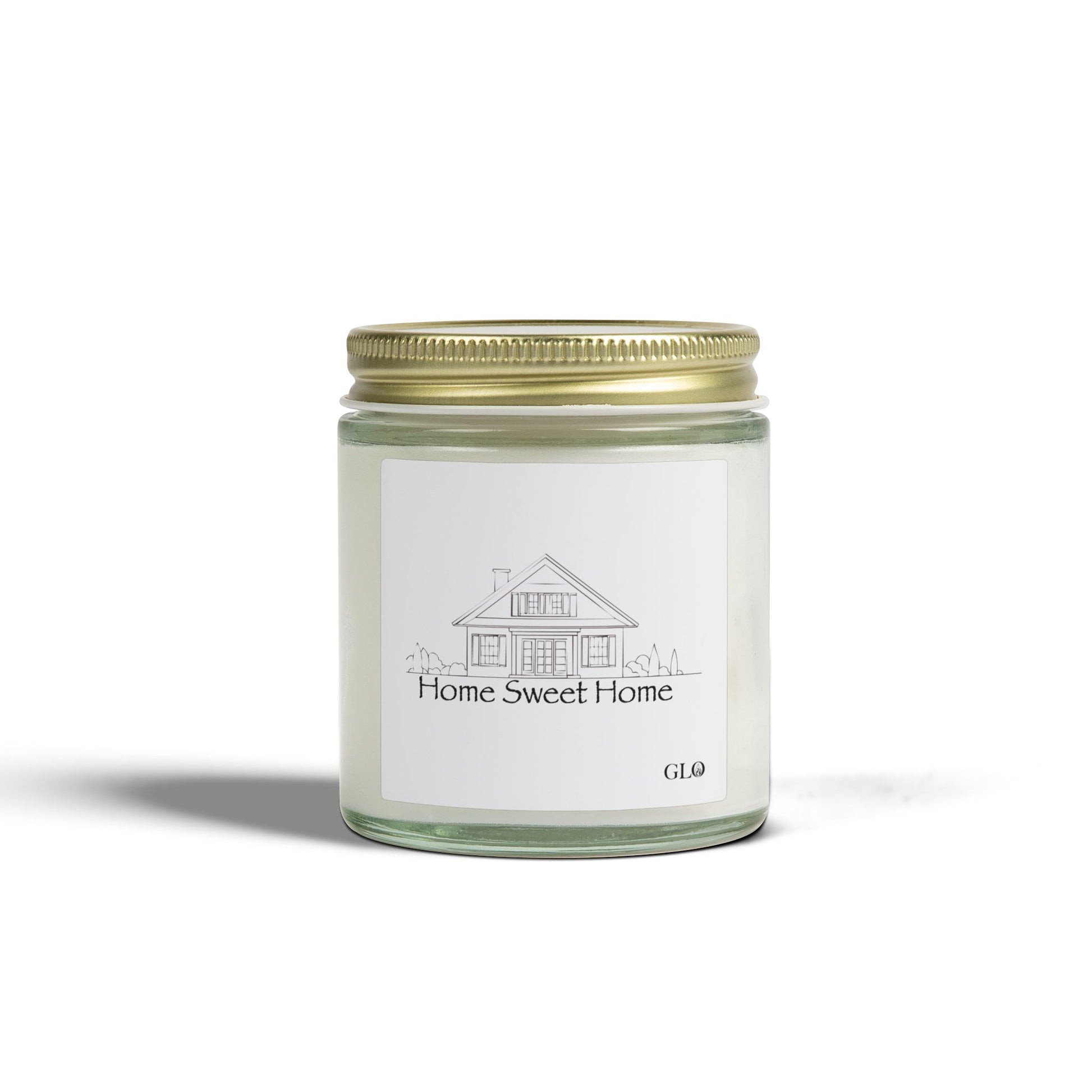 Glass Jar Candle | "Home Sweet Home" | 4oz & 9oz
