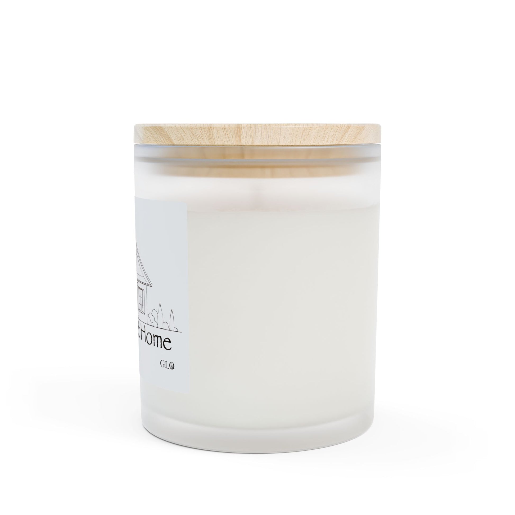 Frosted Glass Candle |"Home Sweet Home" | 11oz