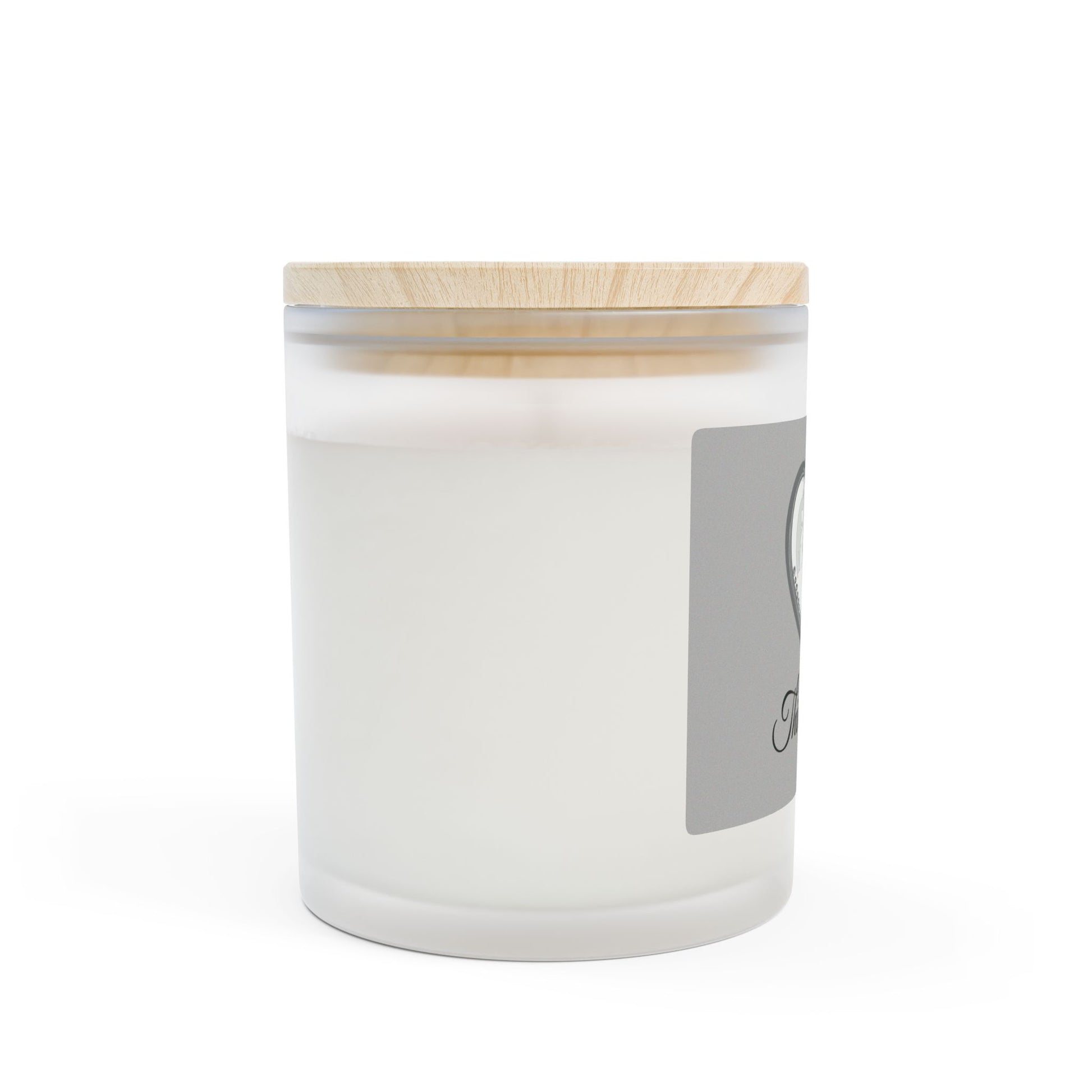 Frosted Glass Candle | "Think of me..." | 11oz