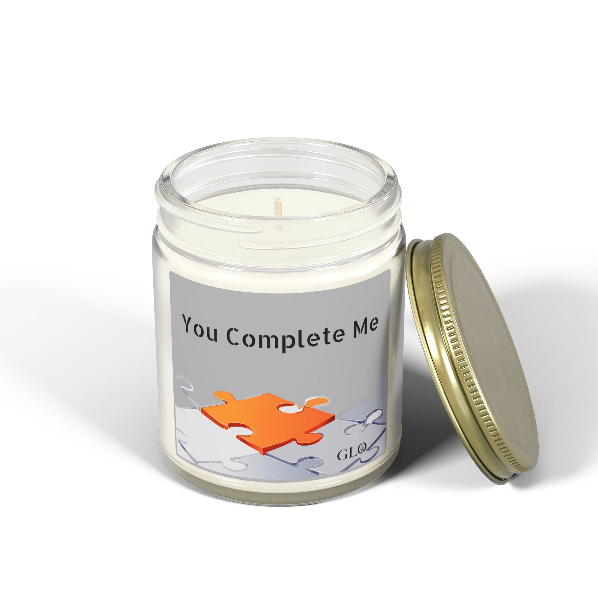 Glass Jar Candle | "You Complete Me" | 4oz or 9oz