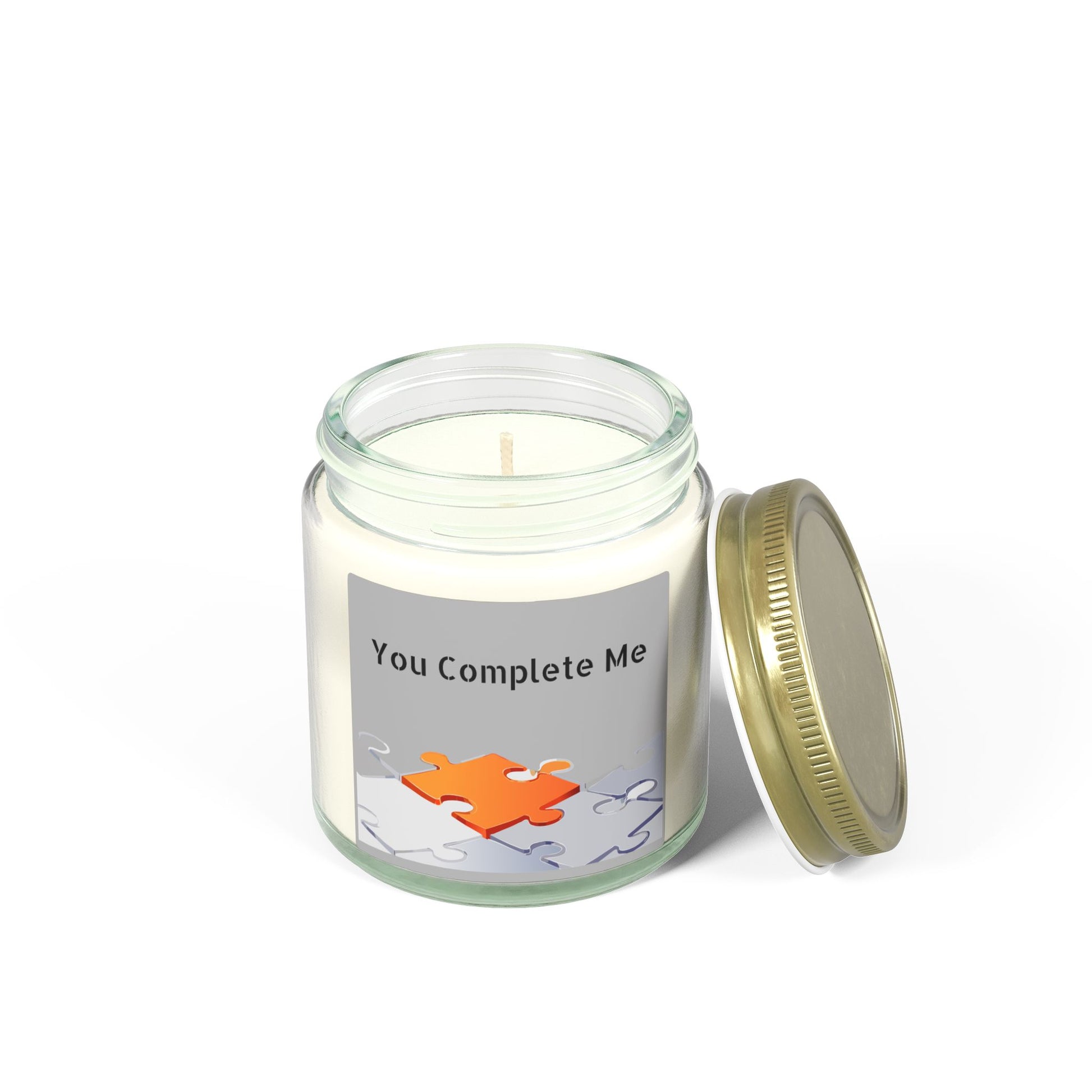 Glass Jar Candle | "You Complete Me" | 4oz or 9oz