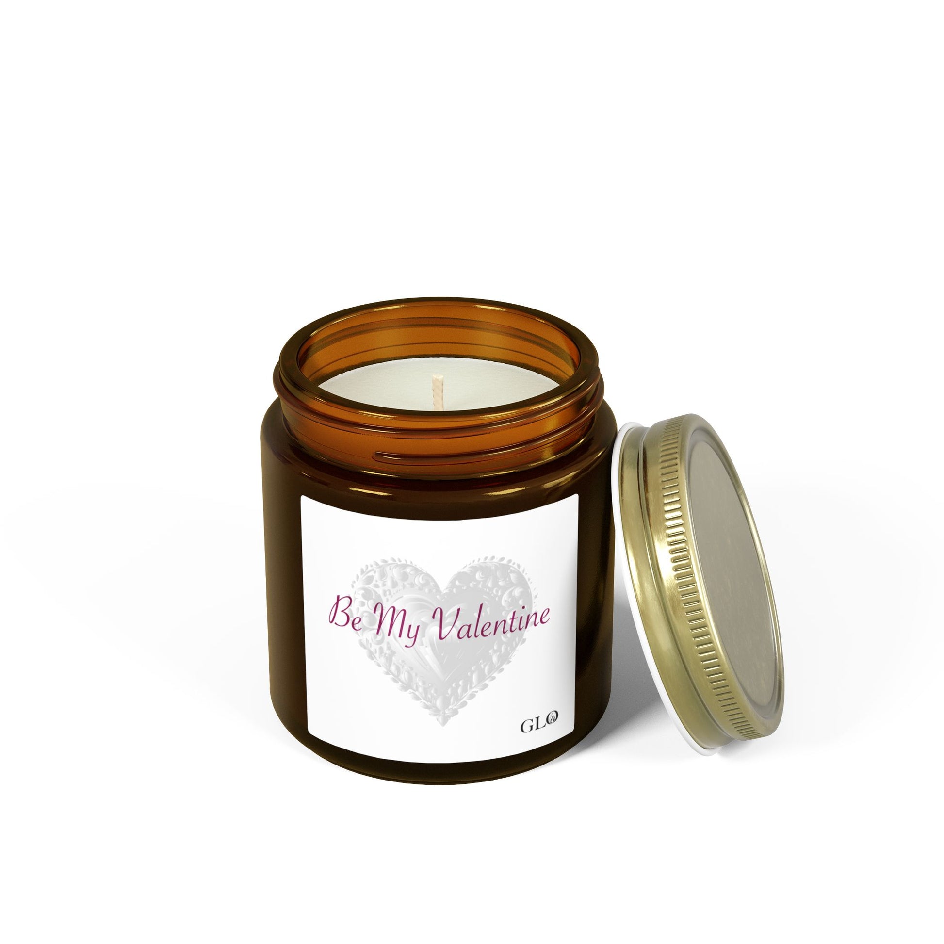 Glass Jar Candle | "Be My Valentine" | 4oz/9oz