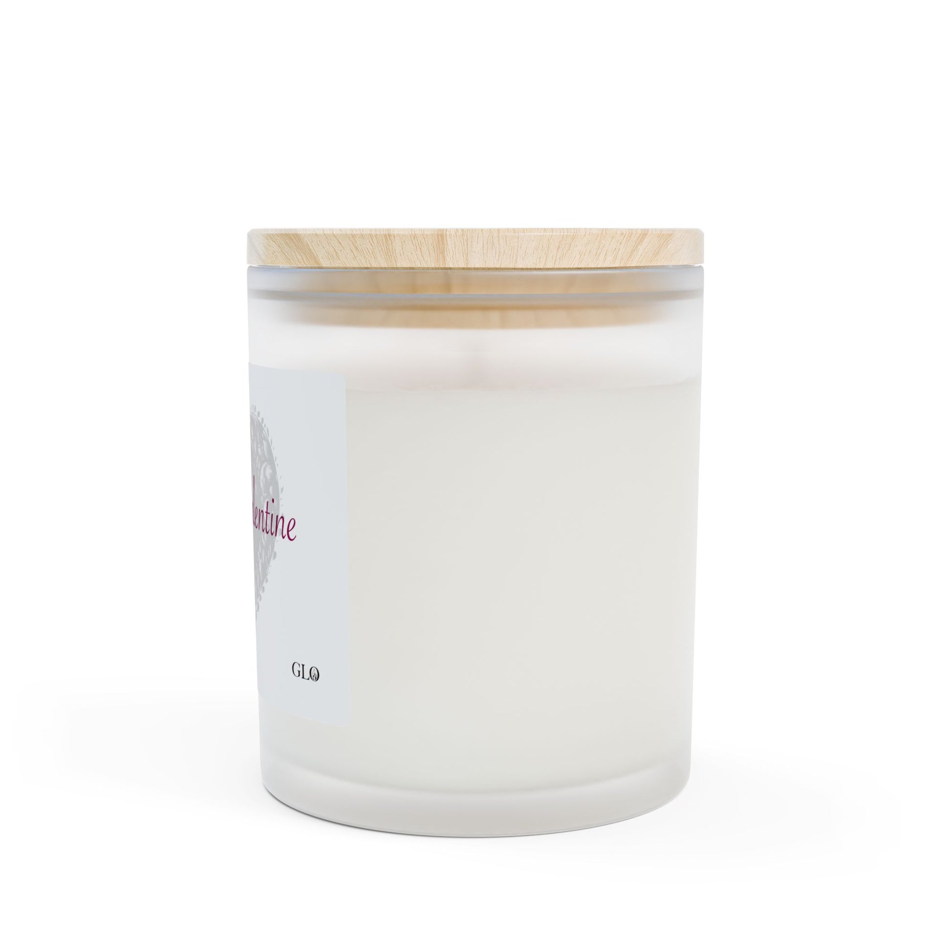 Frosted Glass Candle | "Be My Valentine" | 11oz