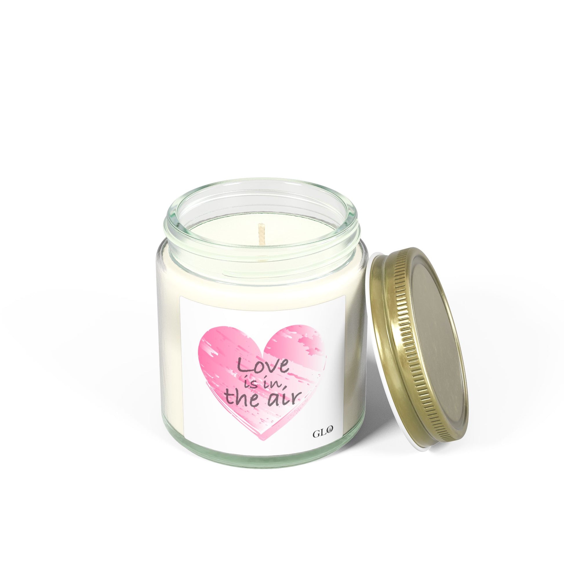 Glass Jar Candle | "Love Is in the Air" | 4oz & 9oz