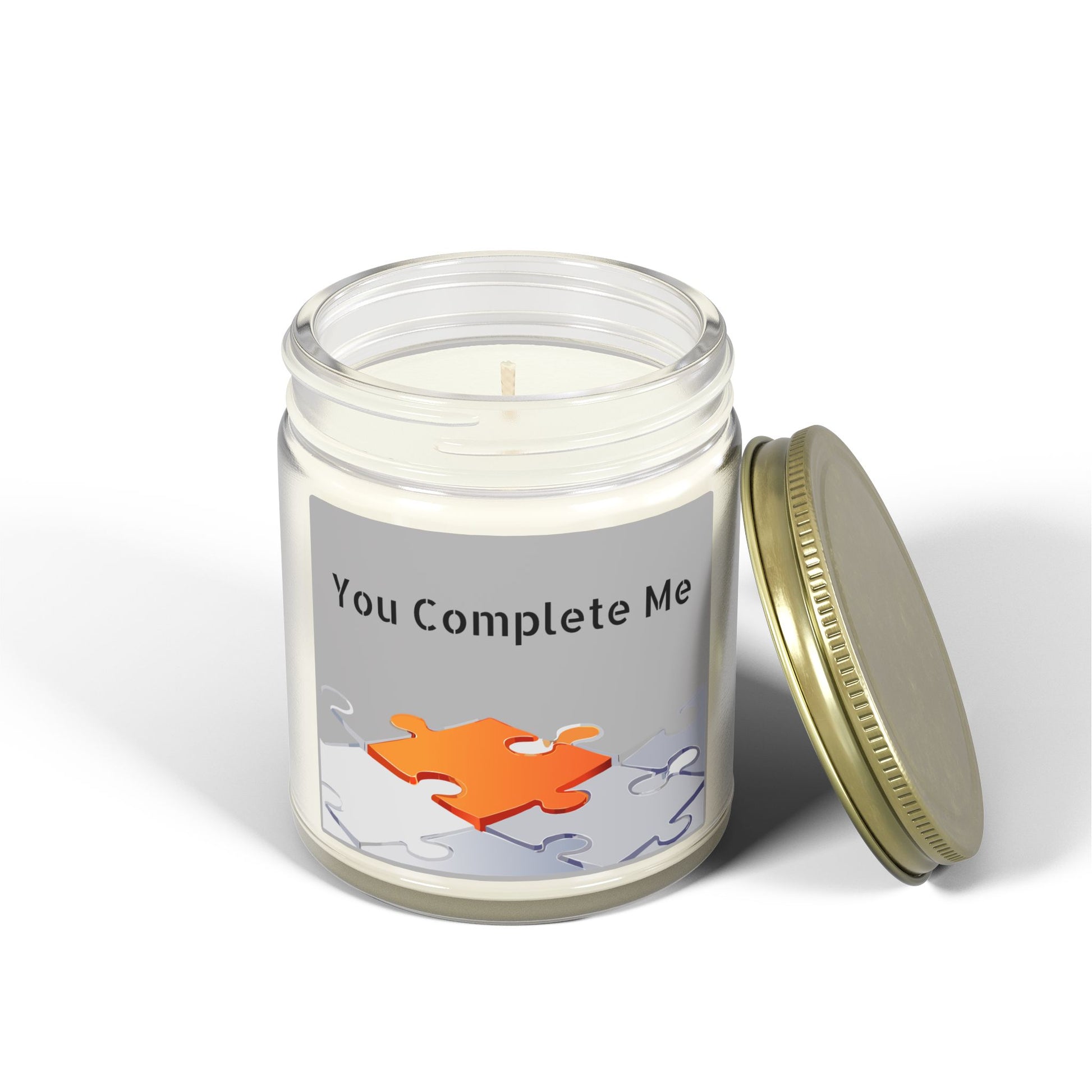Glass Jar Candle | "You Complete Me" | 4oz or 9oz