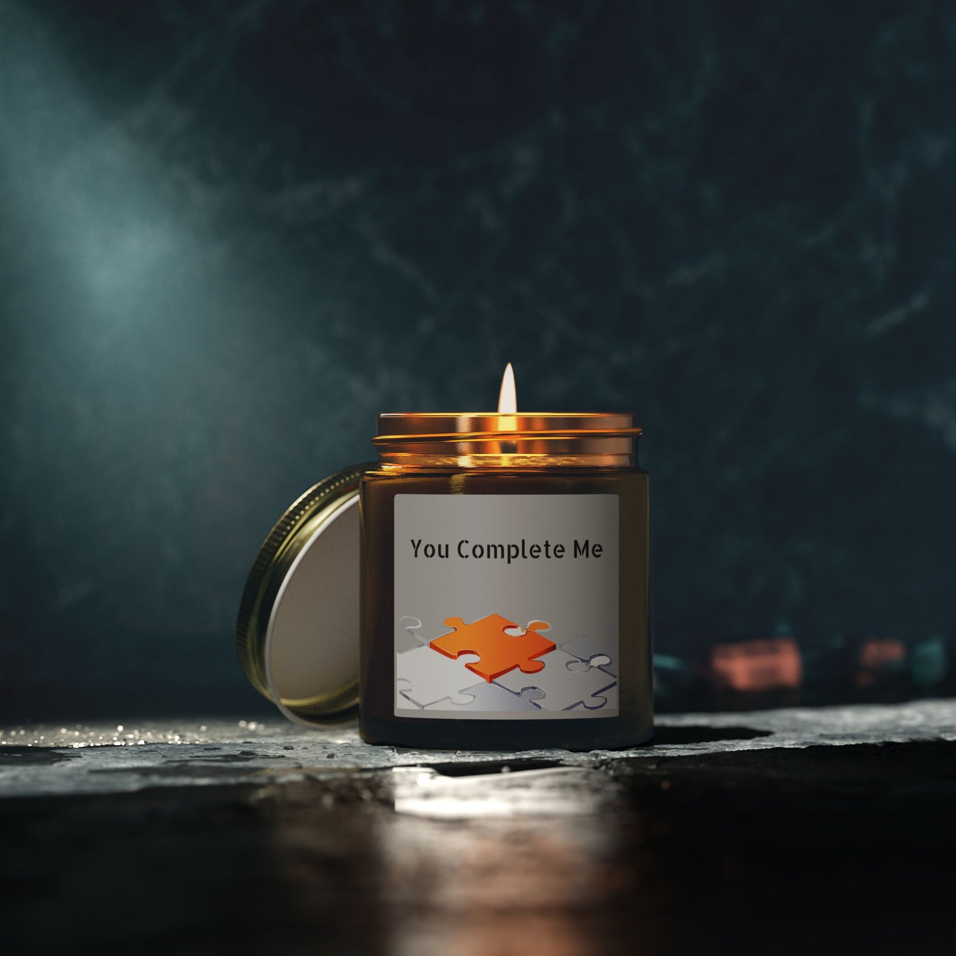 Glass Jar Candle | "You Complete Me" | 4oz or 9oz