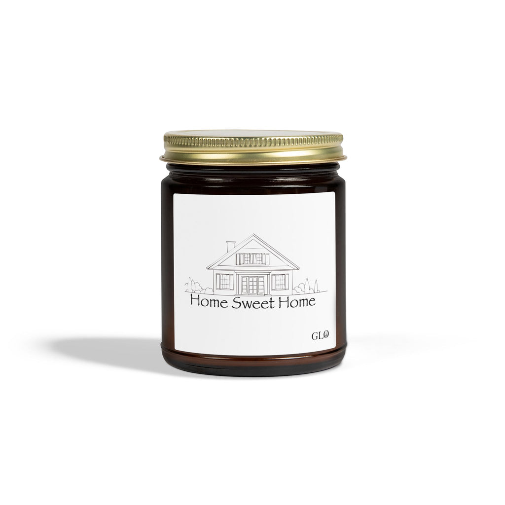 Glass Jar Candle | "Home Sweet Home" | 4oz & 9oz