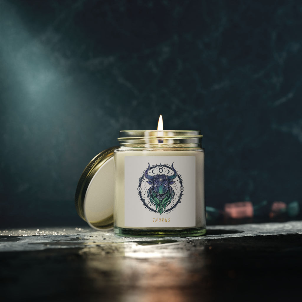 Glass Jar Candle | Taurus Zodiac | 4oz & 9oz
