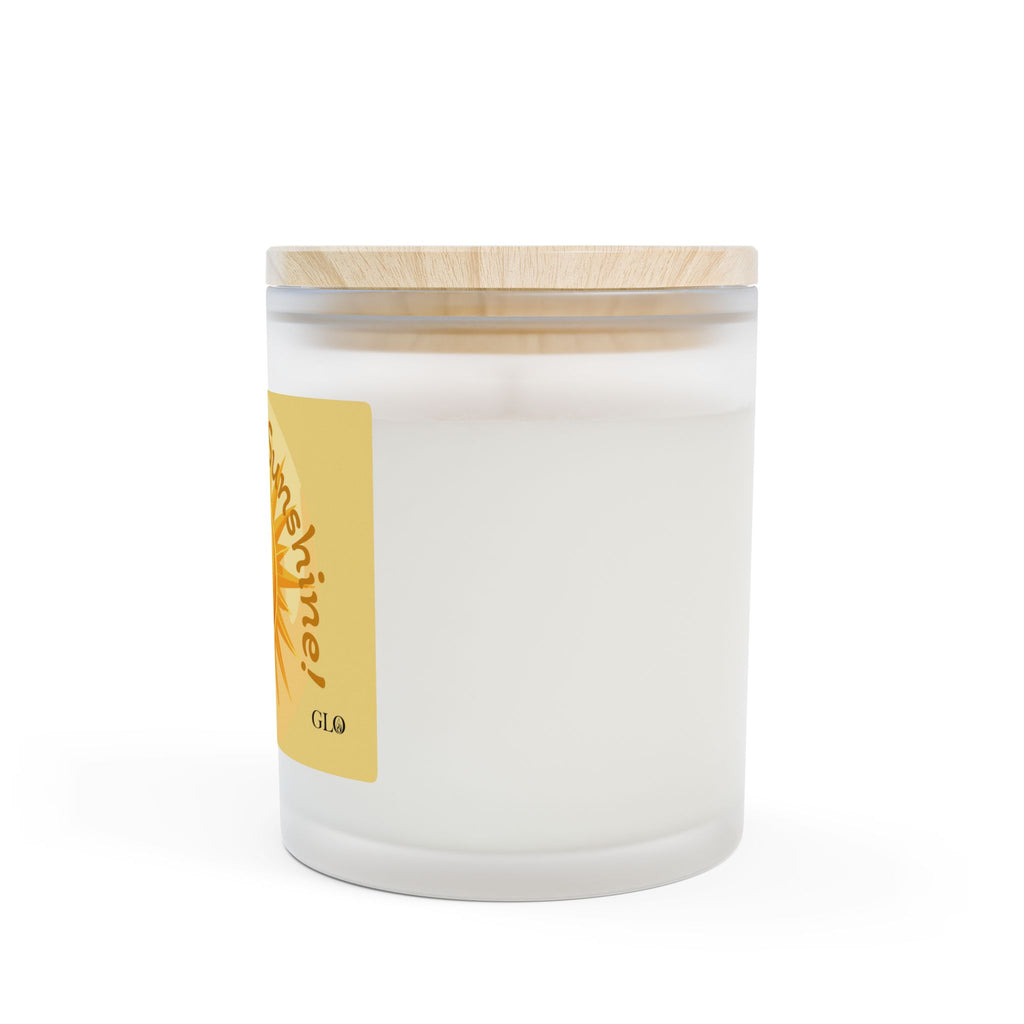 Frosted Glass Candle | "You Are My Sunshine" | 11oz