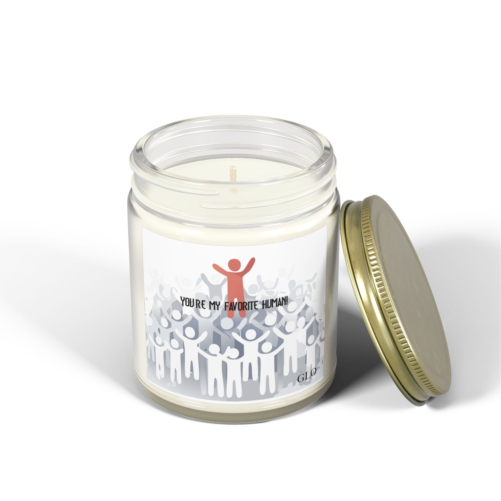 Glass Jar Candle | "You’re My Favorite Human" | 4oz & 9oz