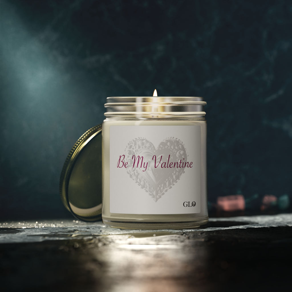Glass Jar Candle | "Be My Valentine" | 4oz/9oz