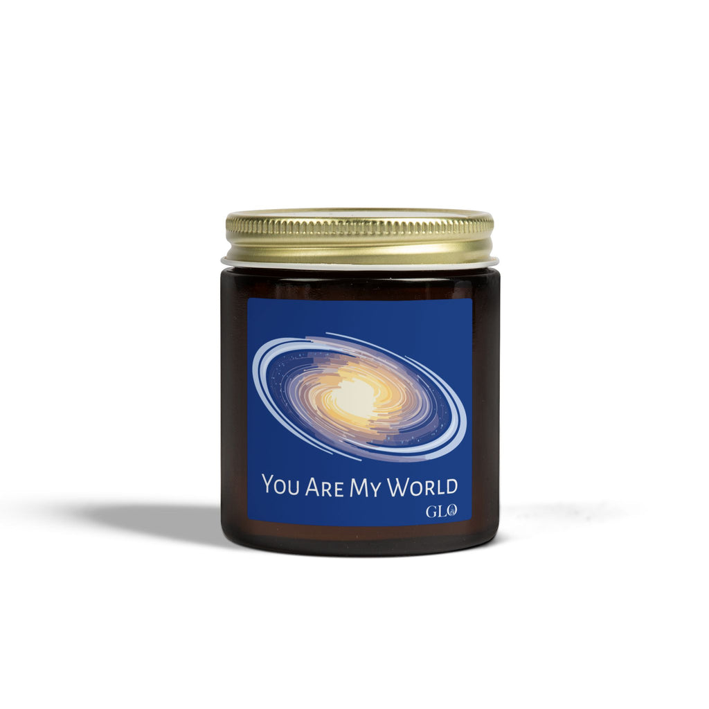 Glass Jar Candle | "You Are My World" | 4oz & 9oz