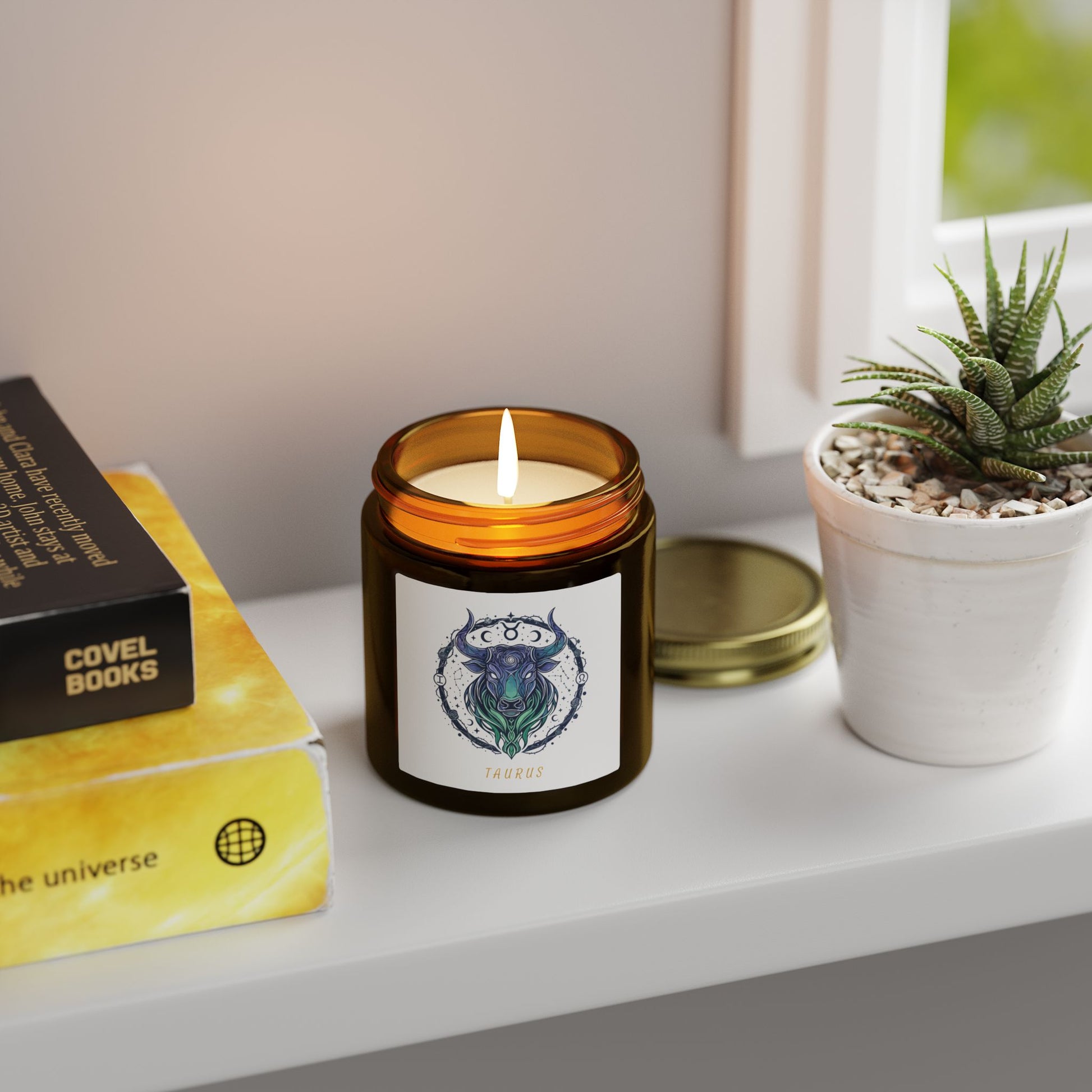 Glass Jar Candle | Taurus Zodiac | 4oz & 9oz