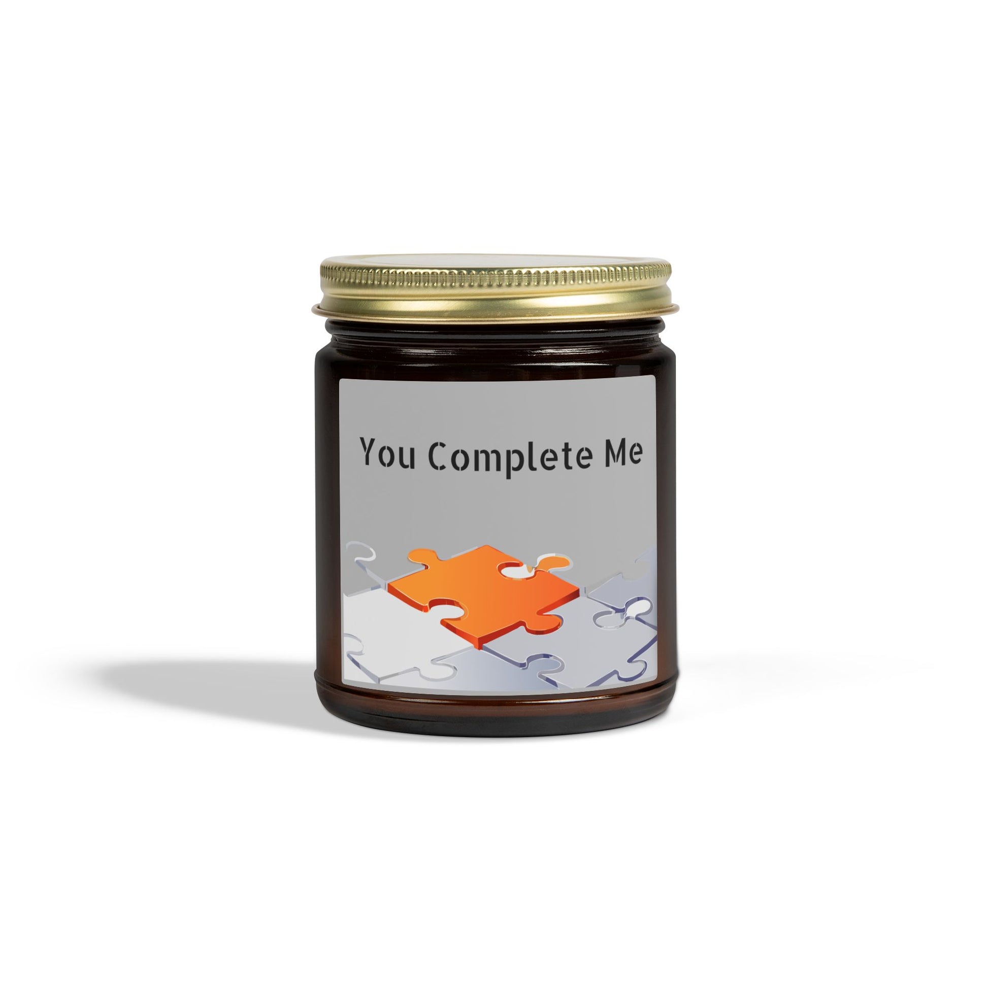 Glass Jar Candle | "You Complete Me" | 4oz or 9oz