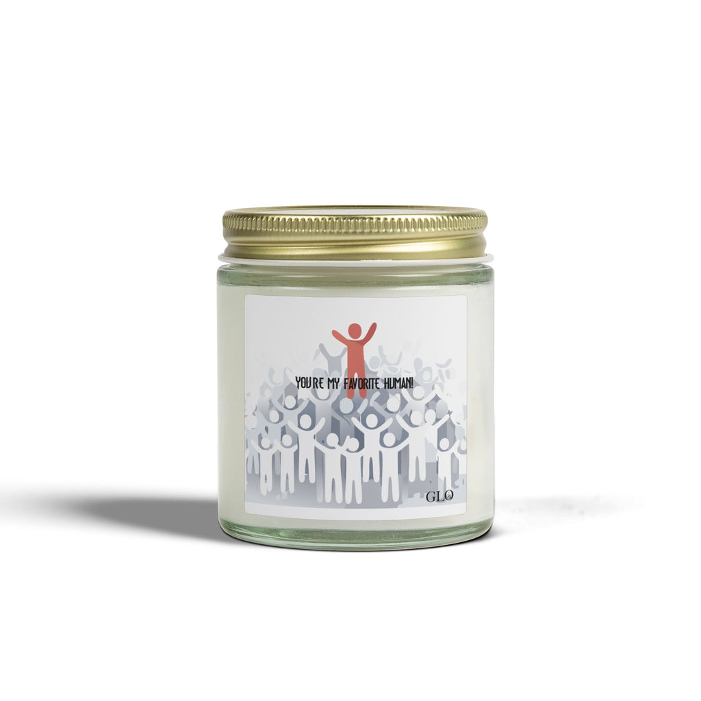 Glass Jar Candle | "You’re My Favorite Human" | 4oz & 9oz