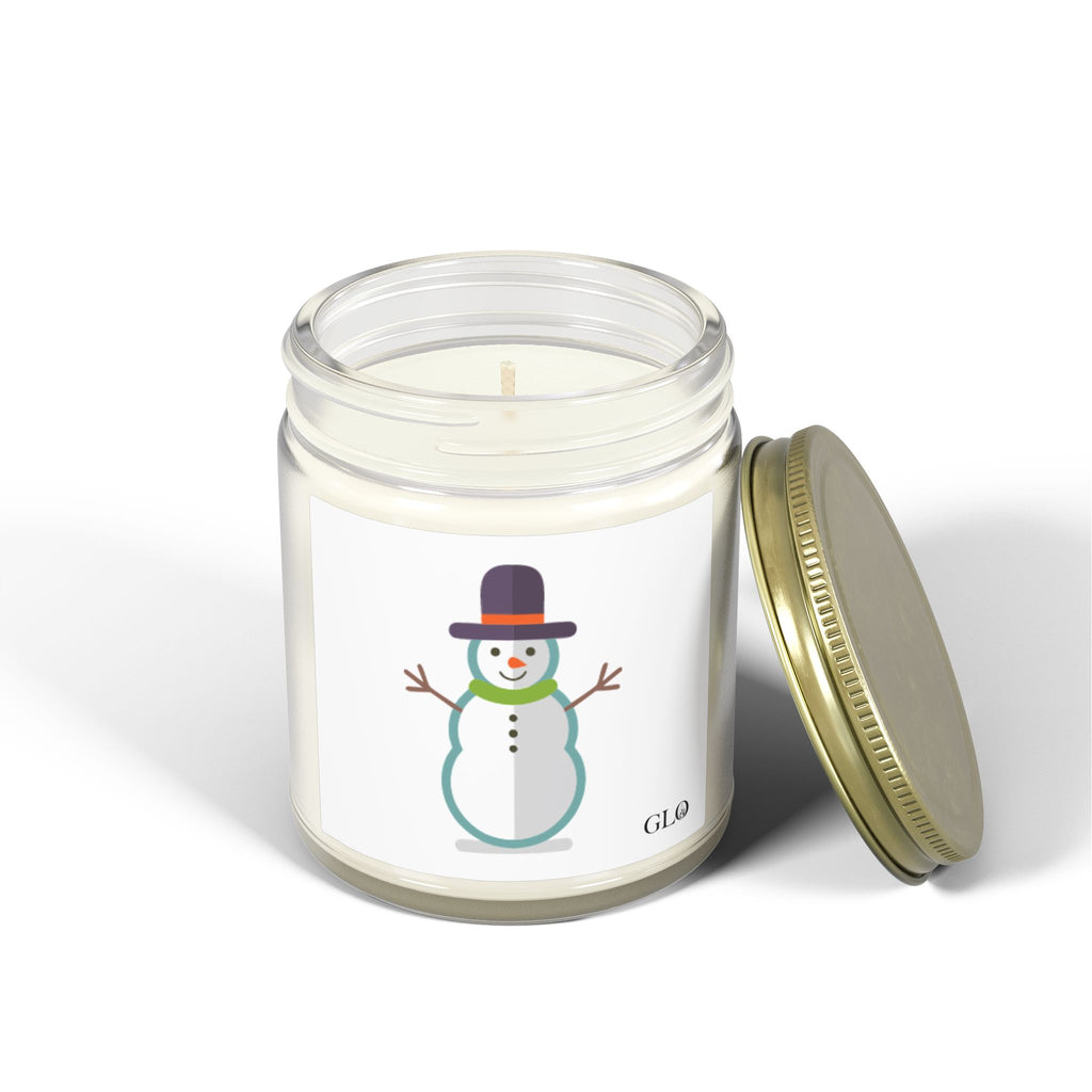 Glass Jar Candle | Snowman | 4oz & 9oz
