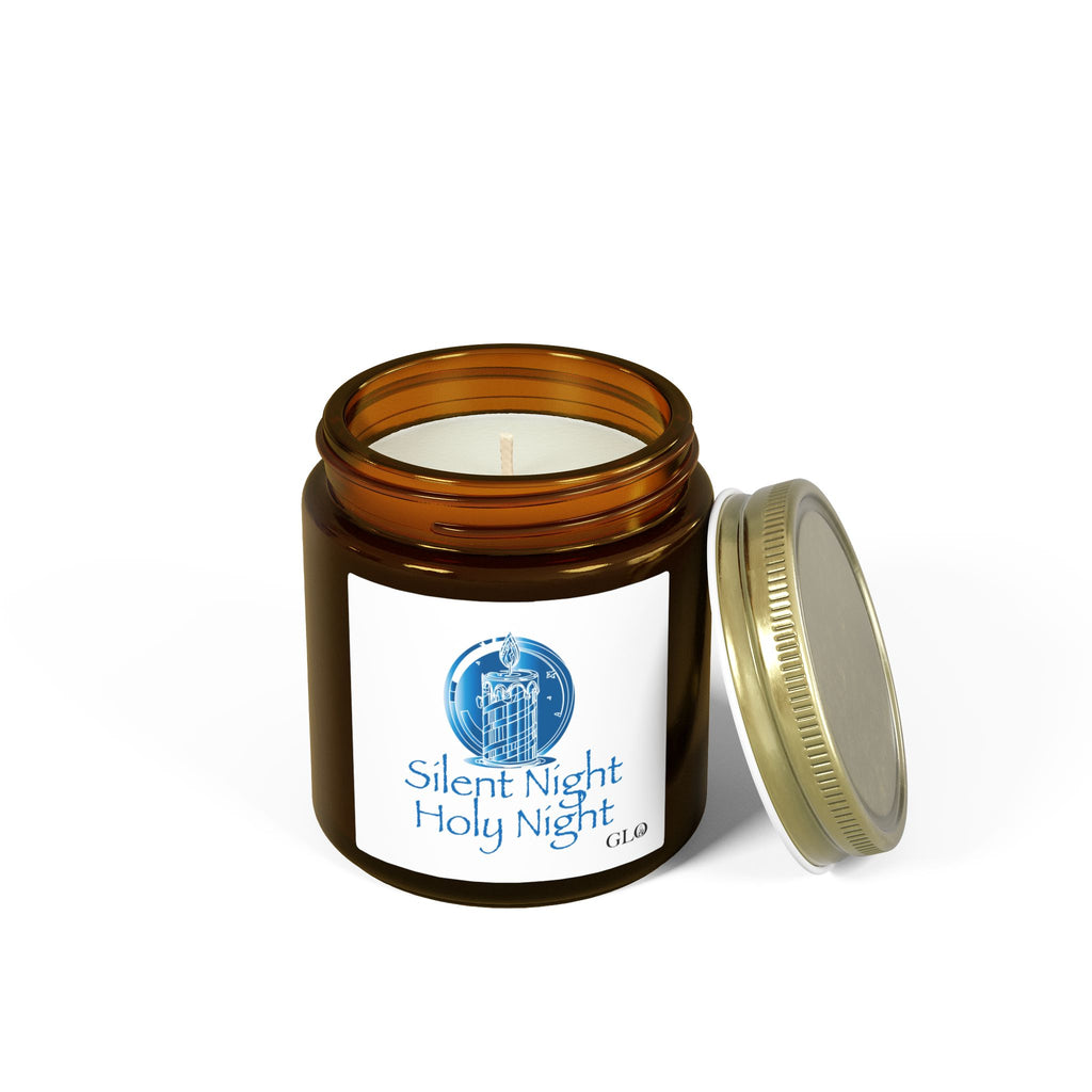 Glass Jar Candle | "Silent Night Holy Night" | 4oz & 9oz
