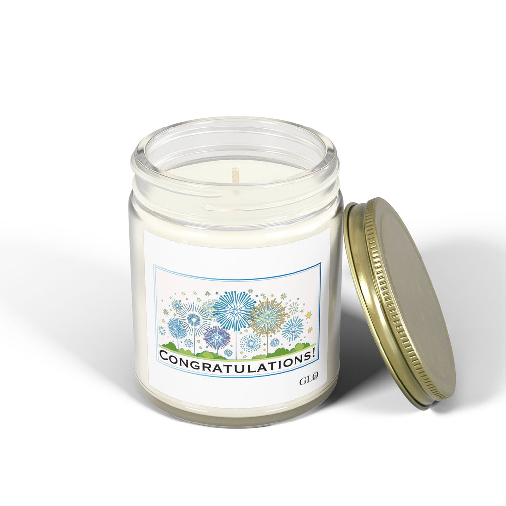 Glass Jar Candle | "Congratulations" | 4oz & 9oz