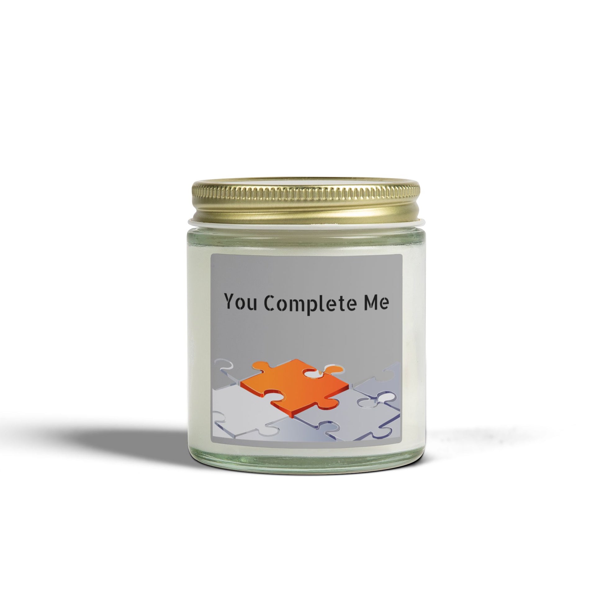 Glass Jar Candle | "You Complete Me" | 4oz or 9oz