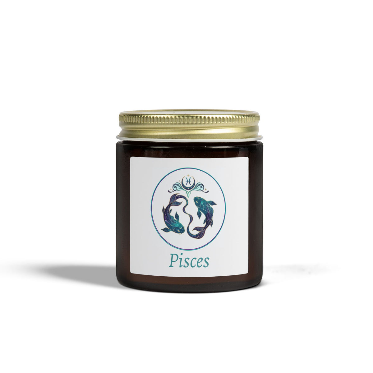 Glass Jar Candle | Pisces Zodiac | 4oz & 9oz