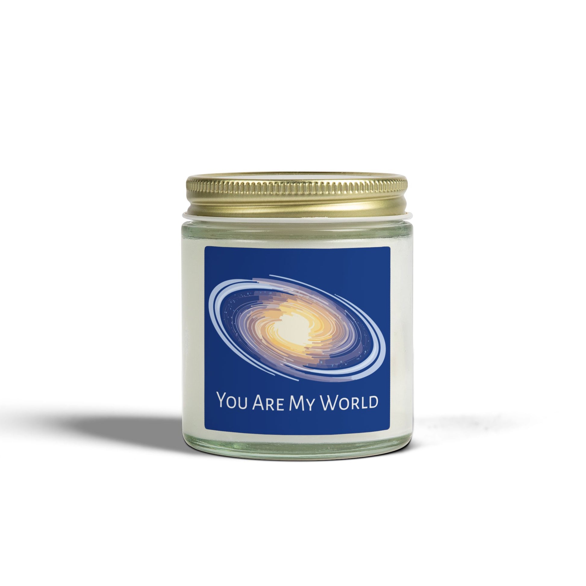 Glass Jar Candle | "You Are My World" | 4oz & 9oz