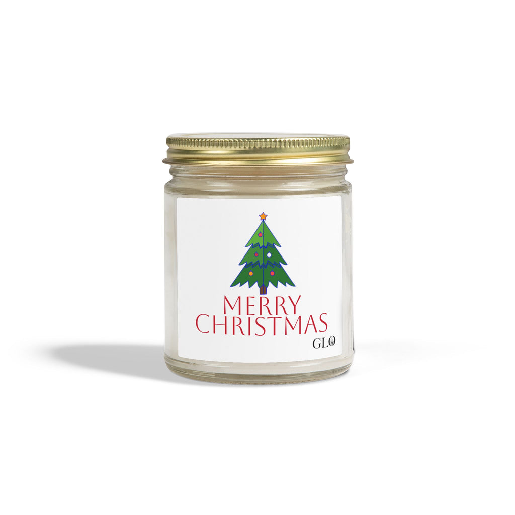 Glass Jar Candle | "Merry Christmas" | 4oz & 9oz