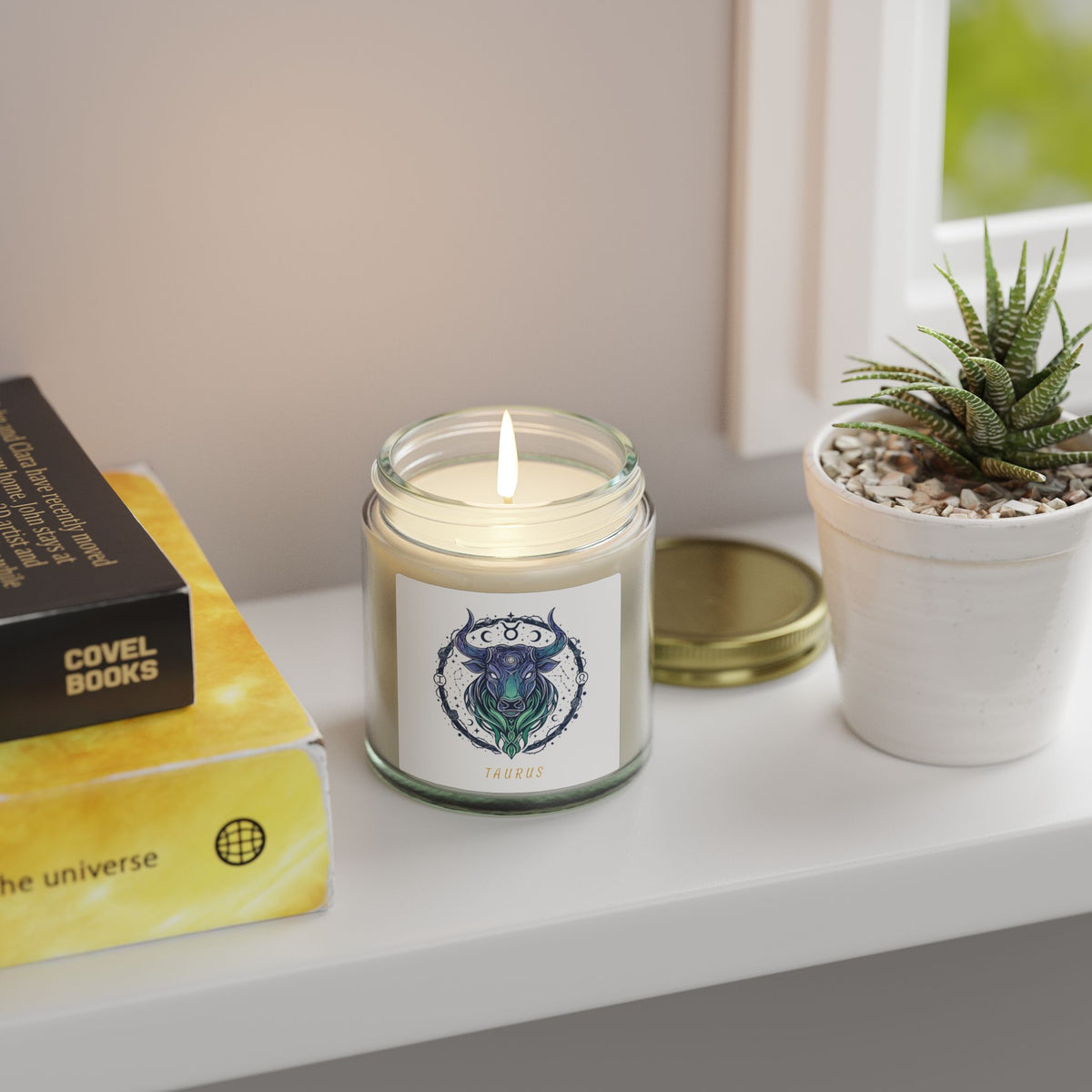 Glass Jar Candle | Taurus Zodiac | 4oz & 9oz