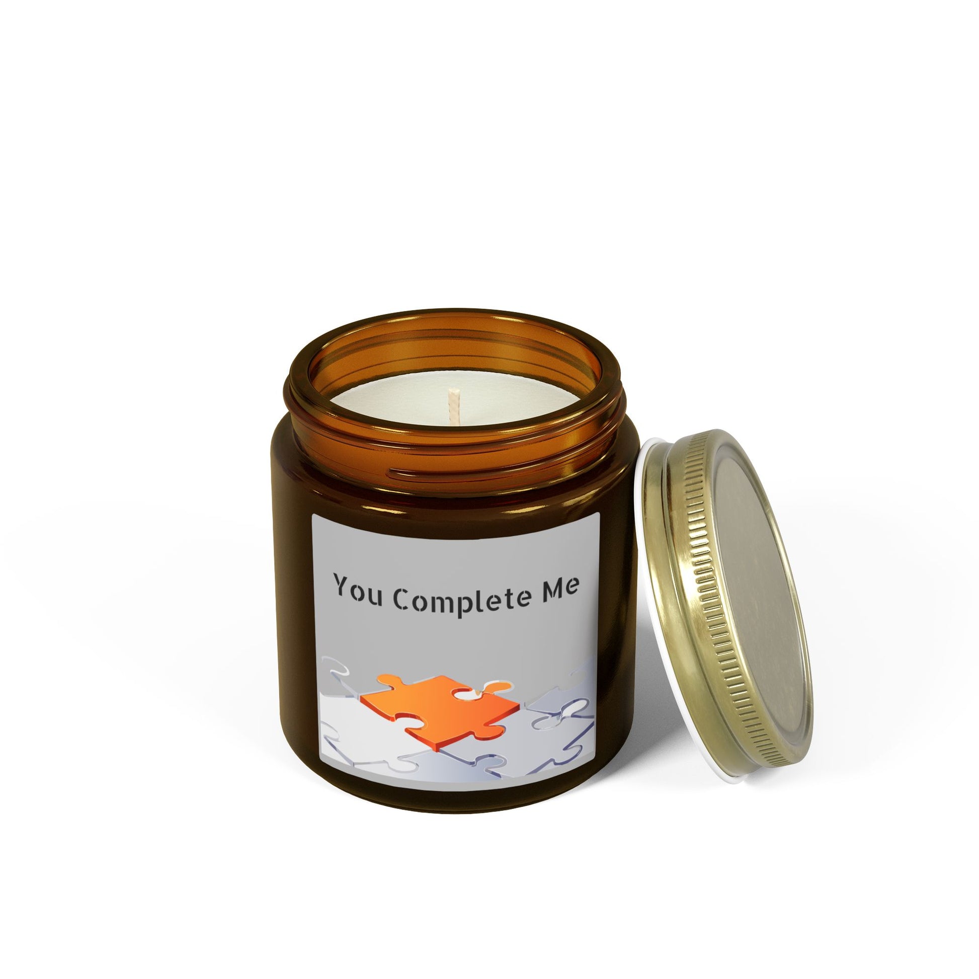 Glass Jar Candle | "You Complete Me" | 4oz or 9oz