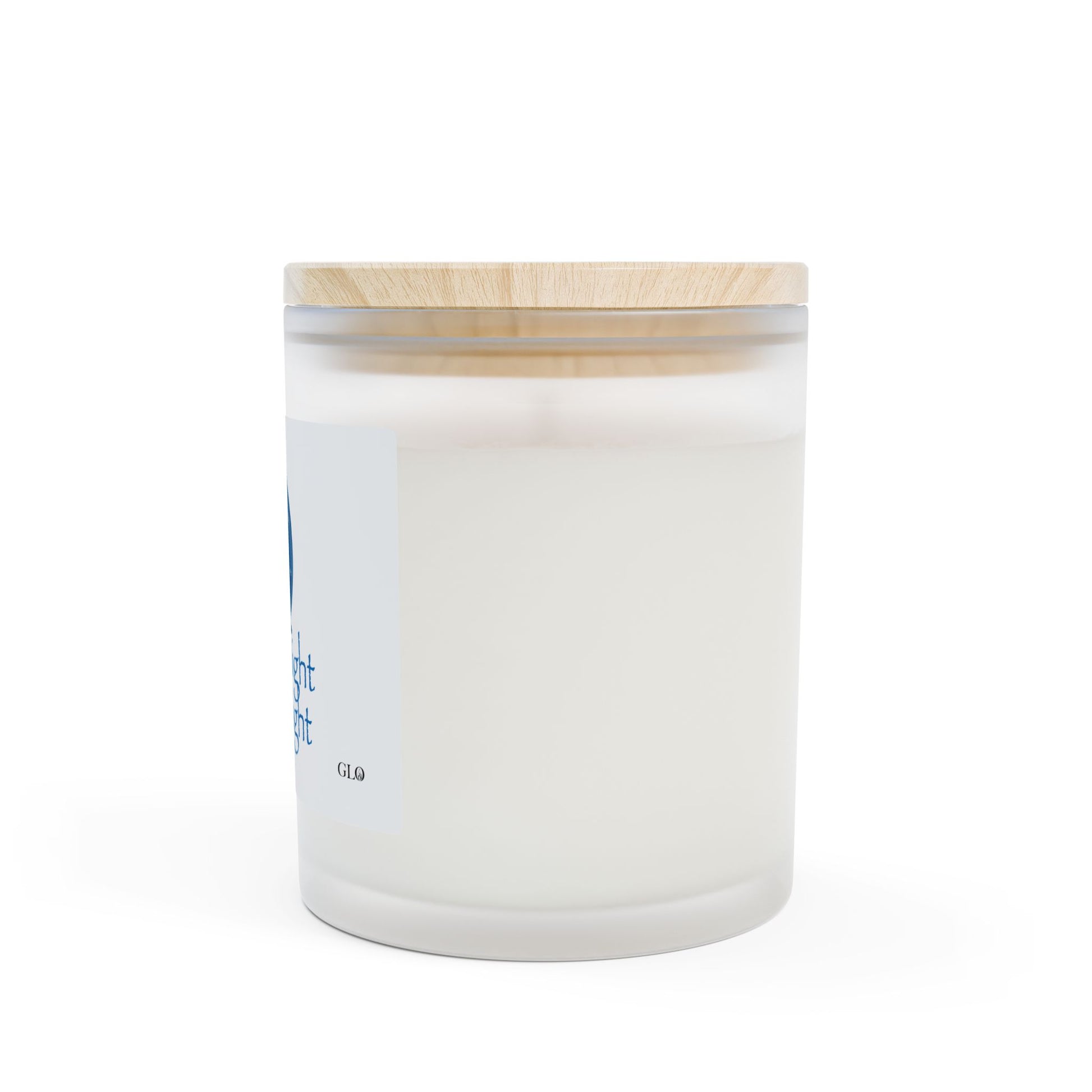Frosted Glass Candle | "Silent Night Holy Night" | 11oz