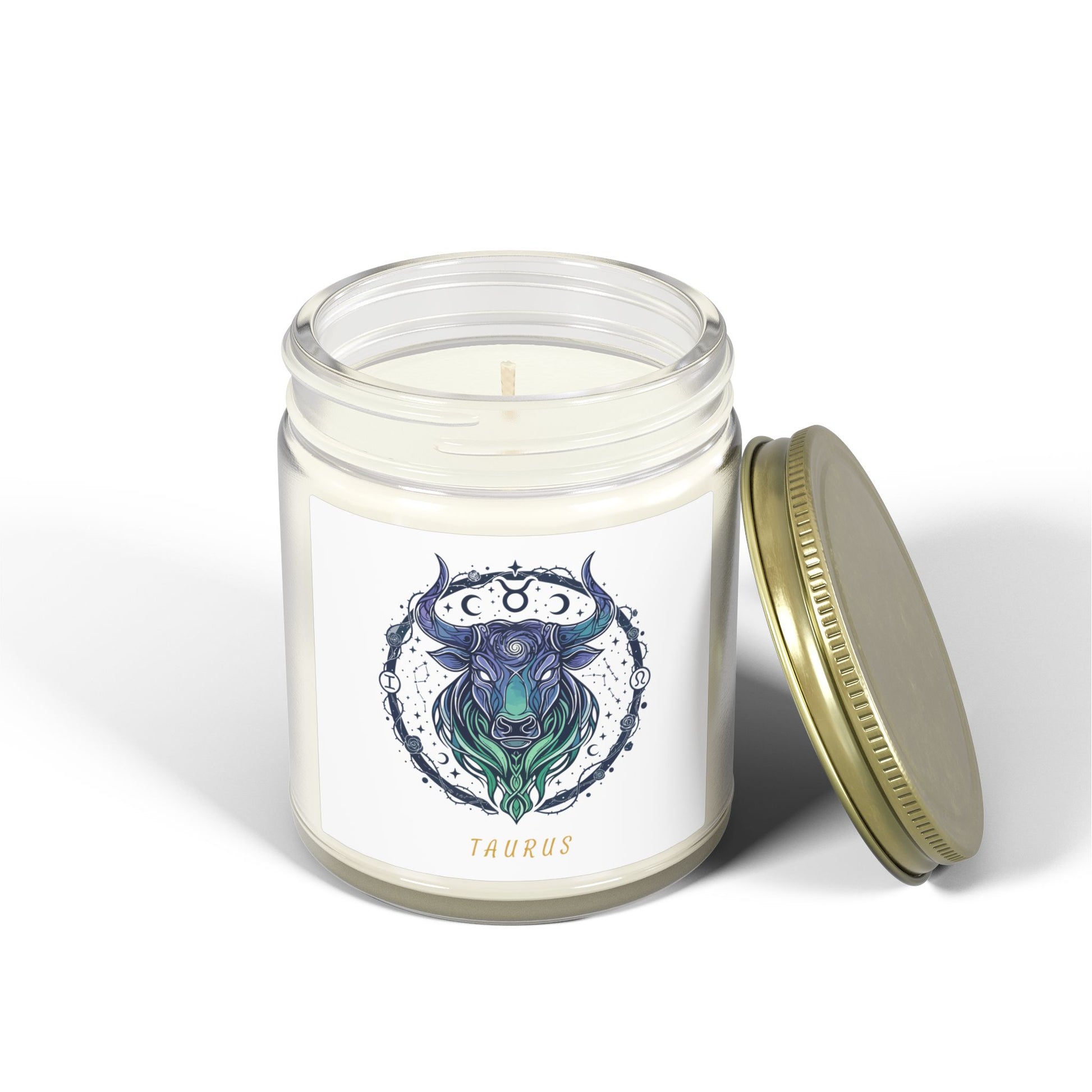 Glass Jar Candle | Taurus Zodiac | 4oz & 9oz