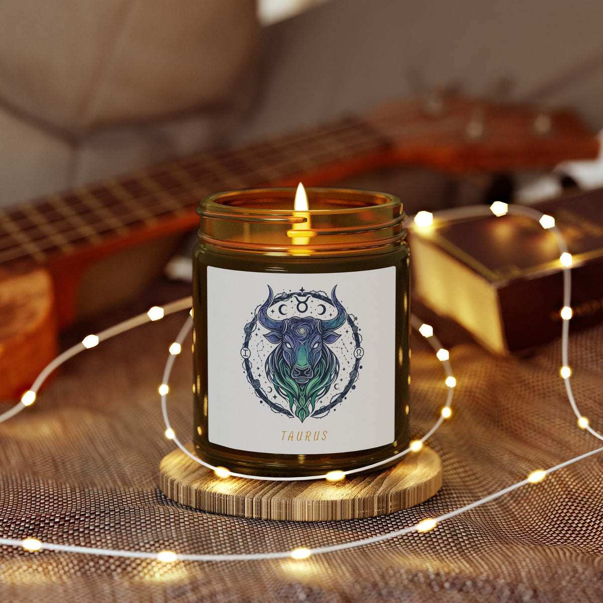 Glass Jar Candle | Taurus Zodiac | 4oz & 9oz