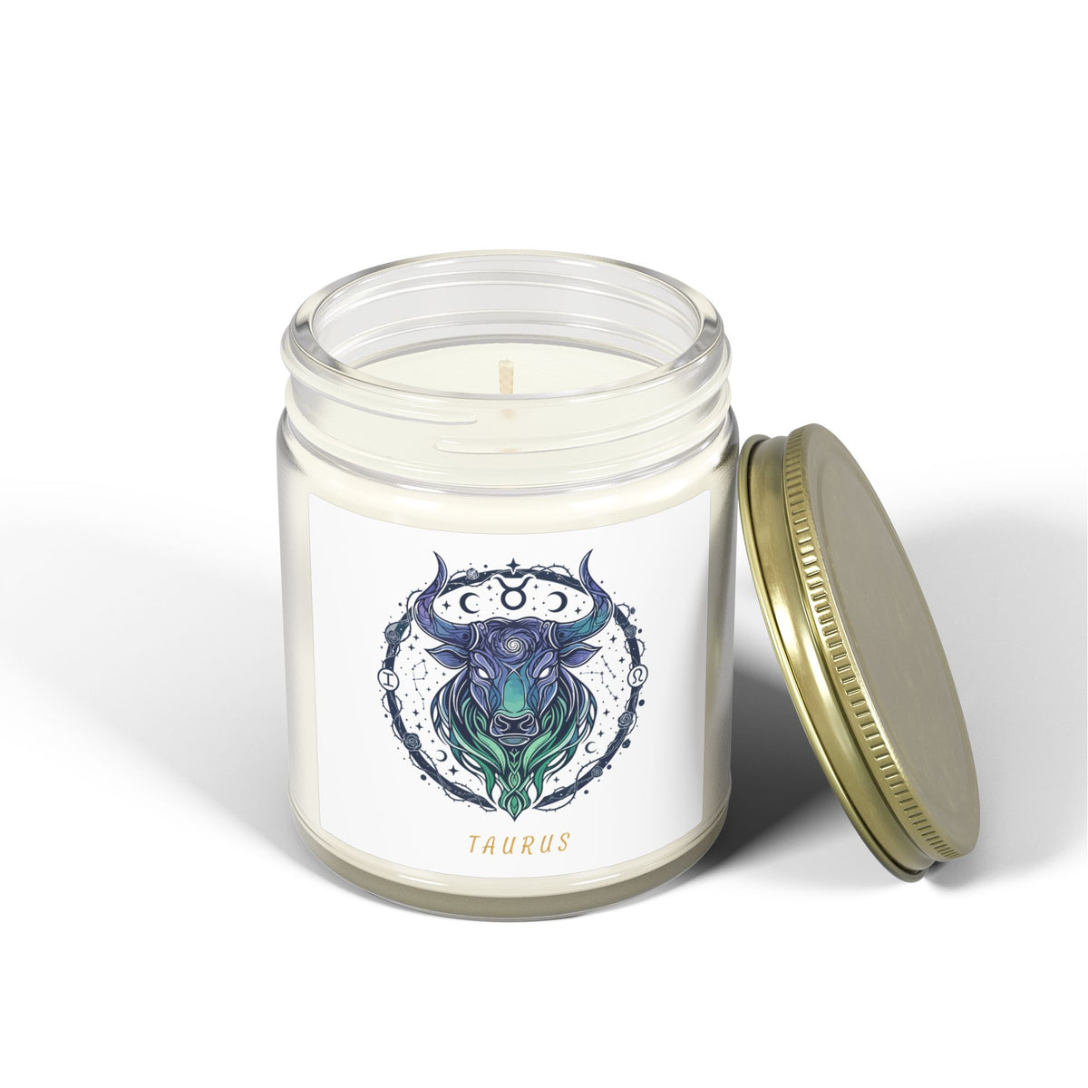 Glass Jar Candle | Taurus Zodiac | 4oz & 9oz