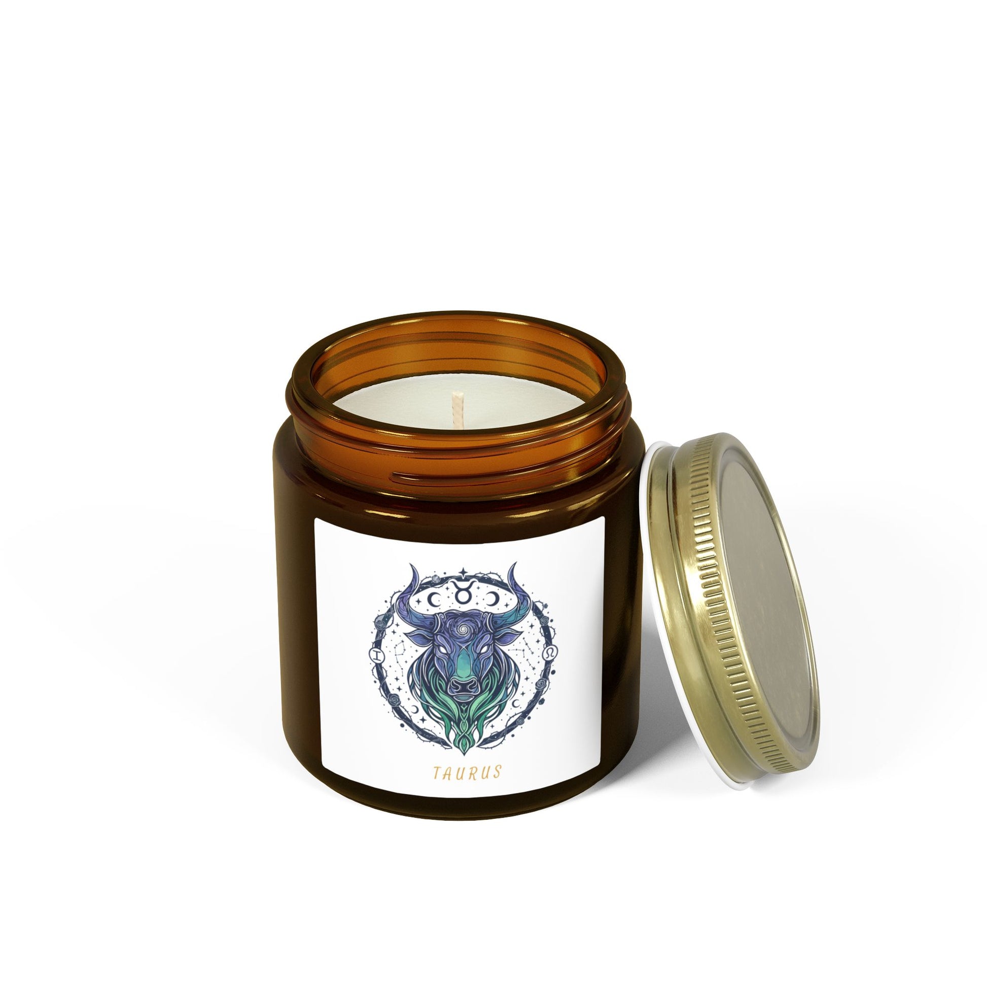 Glass Jar Candle | Taurus Zodiac | 4oz & 9oz