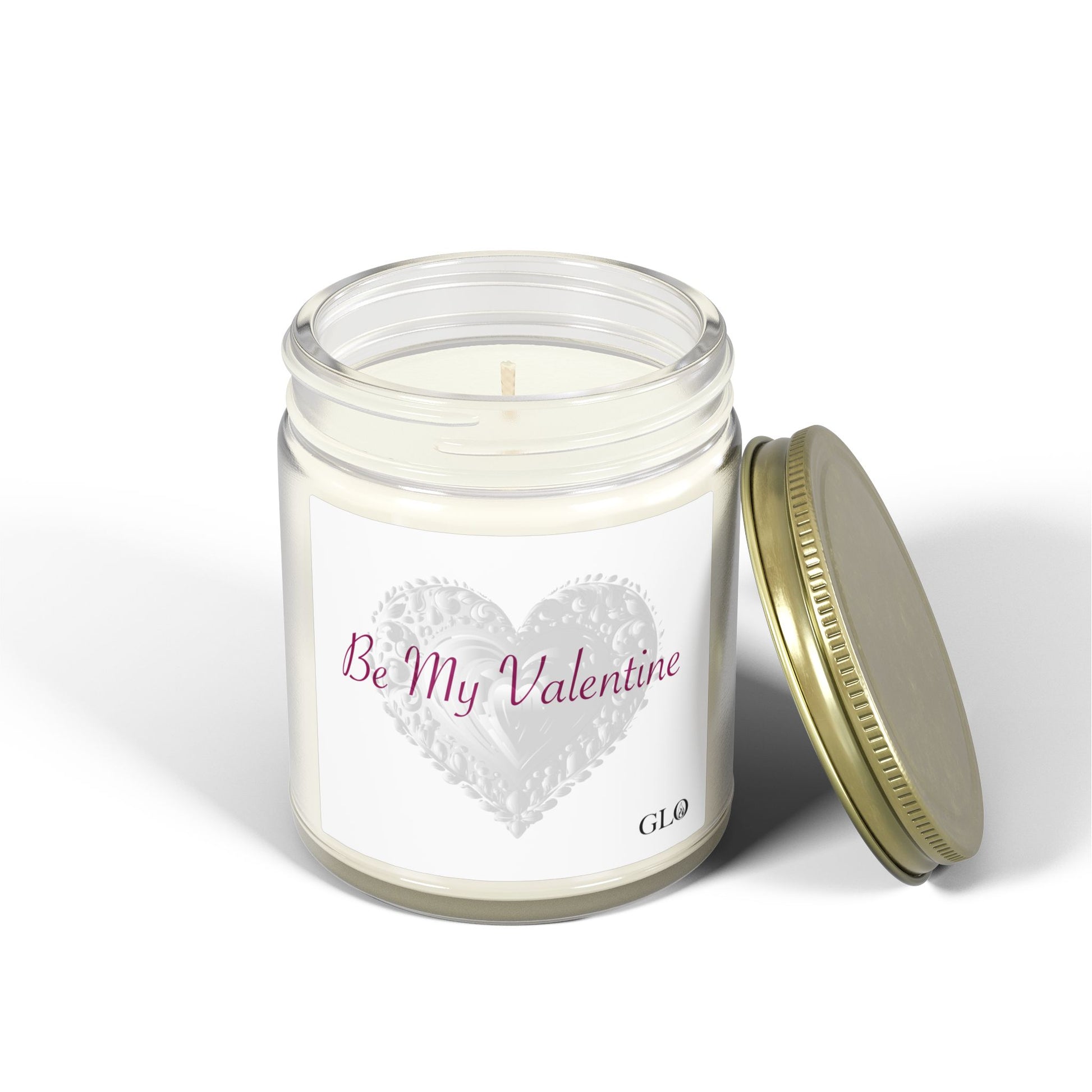 Glass Jar Candle | "Be My Valentine" | 4oz/9oz